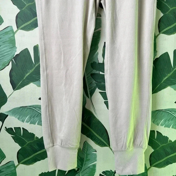 RBX Cream Fleece Jogger Pants Size M - Picture 3 of 8